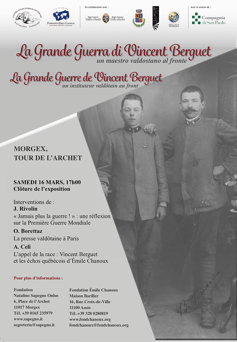 Exposition La Grande Guerre de Vincent Berguet