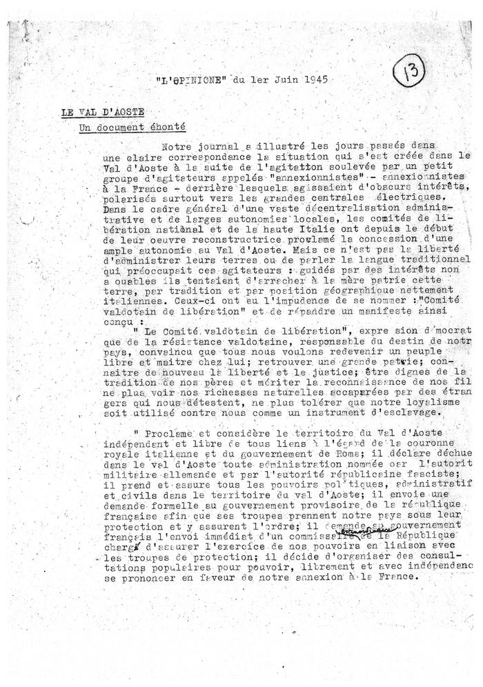 Un document éhonté